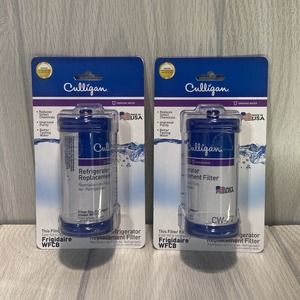 Lot of 2 Culligan Drinking Water Refrigerator Replacement Filters CW-F2